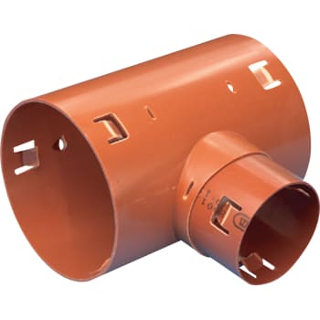 Wavin 126 x 92 mm 90 gr. PVC-drængrenrør