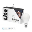 Lite Bulb Moments A60 RGB 2700-6500K E27 9W Hvid og farve atmosfære 3 pakke