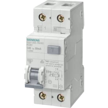 Kombiafbryder type A 30mA 6kA 1 polet + nul C 10A