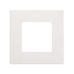 Simon 270 Icon ramme 1 modul mat hvid