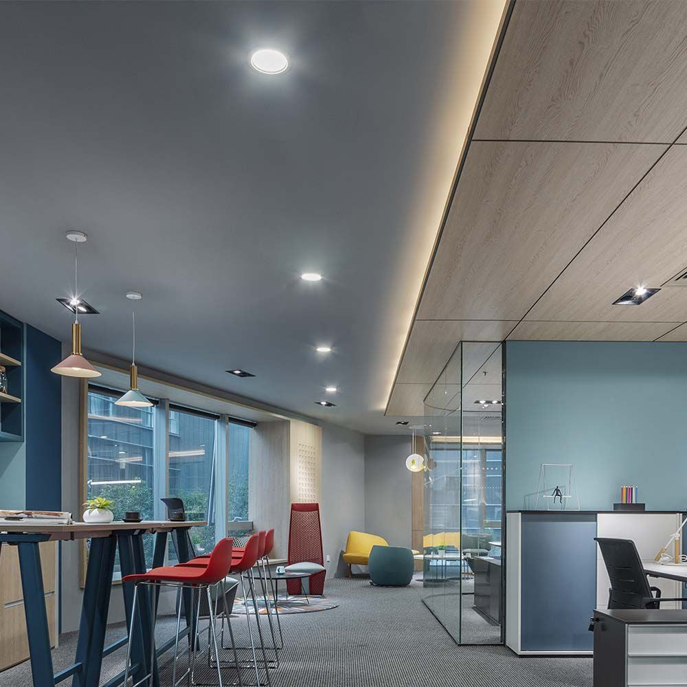 18W Panel Belysning med Samsung Chip, 4000K, Rund Form - 1980lm, RA80 - 5 Års Garanti