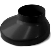 Plastmo brøndkrave Ø75x150mm, sort