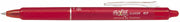 Kuglepen Pilot Frixion Clicker rød medium 0,7