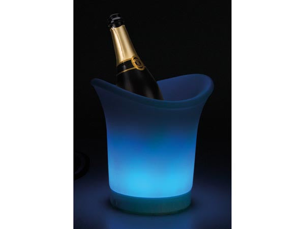 Isspand med RGB LED lys - Champagnekøler