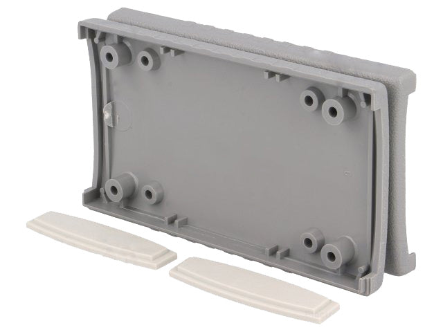 G401 plastkabinet - Grå, IP54 (50x90x16mm)