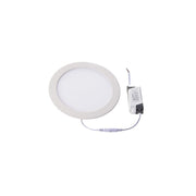 LEDlife 11W LED Indbygningspanel - Ø18 cm Hulstørrelse, Ø20 cm Mål, 230V, 890lm, RA80, Flicker Free