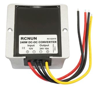 DC-DC Step-up konverter - 12Vdc > 24Vdc / 10A (240W)