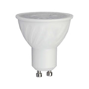 Plastik Spotlight med Linse, Samsung Chip, 6W GU10, 4000K, 445lm, RA80, 5 års garanti