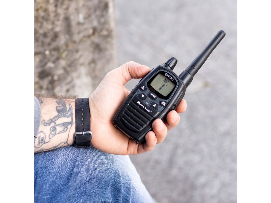 G7 PRO PMR446 håndradio (2 pak)