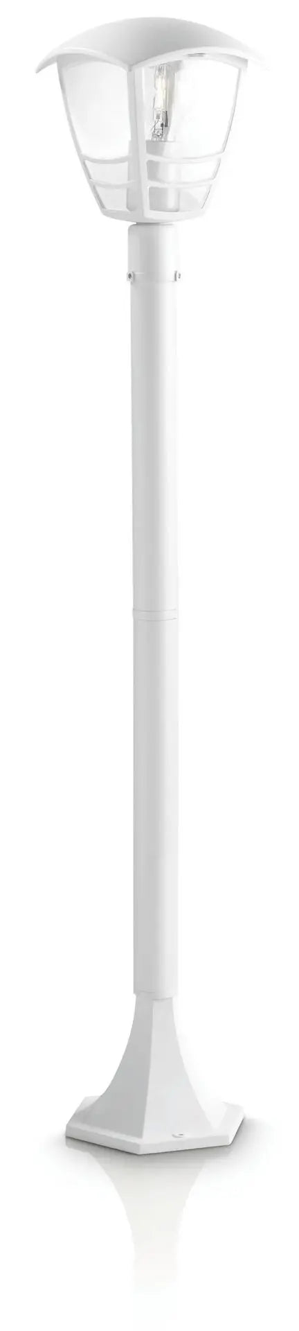 Creek post white 1x60W 230V
