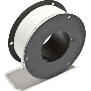 Stofledning VDH 2x0,75 hvid S100