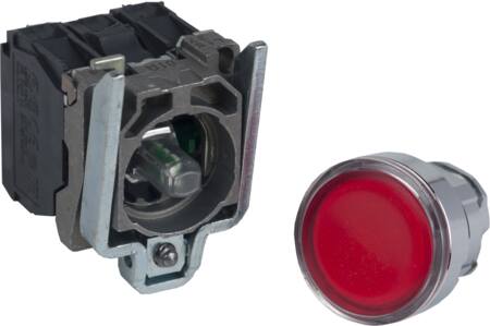 LAMPETRYK RØD 24V XB4BW34B5