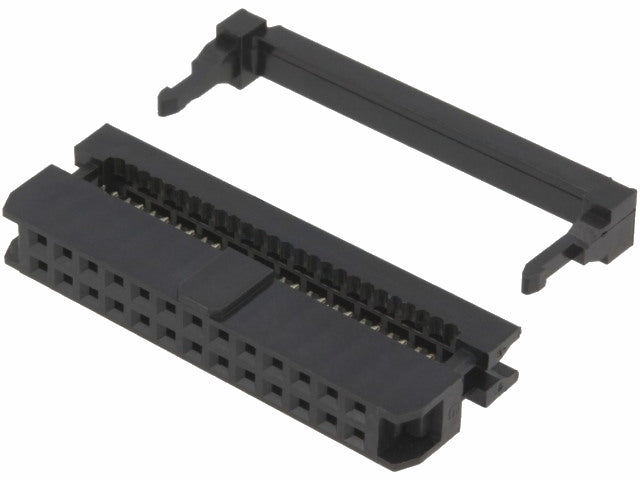 IDC fladkabelstik - 26pol hun (2mm)