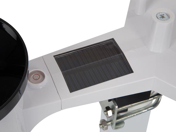 Wi-Fi vejrstation med sort farvedisplay, Wi-Fi og App