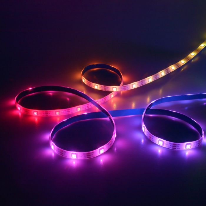 L3 Wi-Fi RGBIC Smart LED-stripsæt m. controller, IP54 (5m)