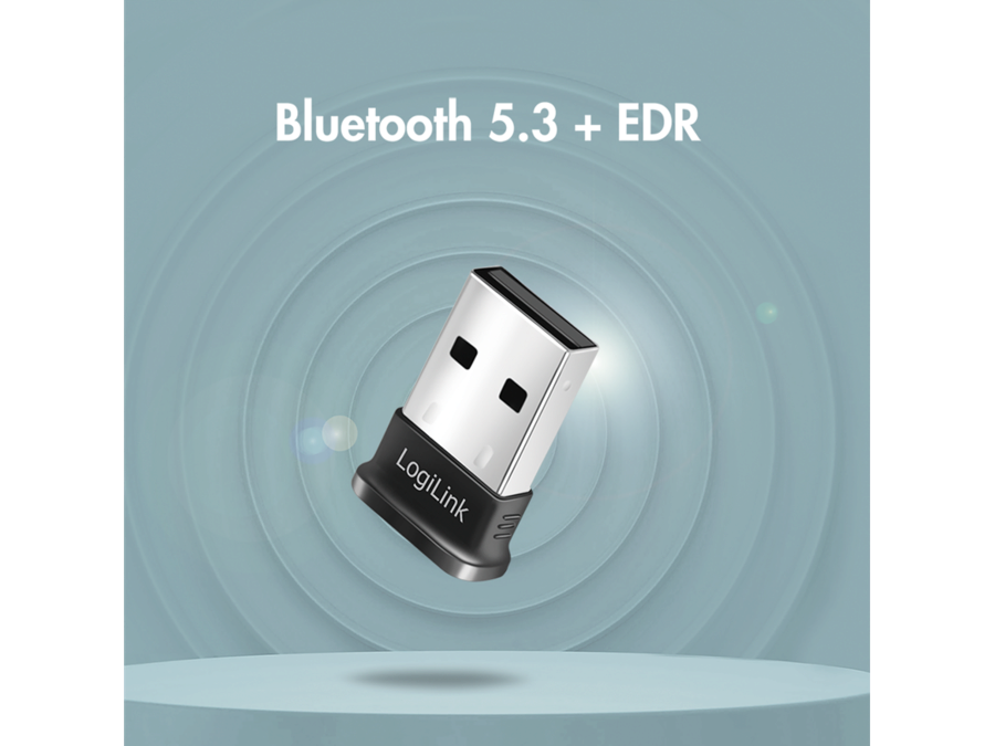 USB 2.0 Bluetooth v5.3 adapter - Micro (20m)
