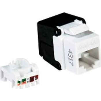 Konnektor Keystone Standard UTP Kat.6, flip jack, bulk