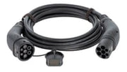 Ladekabel 2 x Type 2 stik 16A 11KW 3F 5m