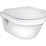Gustavsberg Hygienic Flush skål m.åben skyllerand inkl. sæde