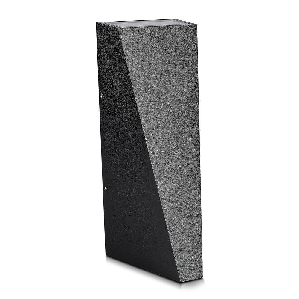 V-Tac 6W LED Udendørs Væglampe - IP65, 230V, inkl. Lyskilde (Erstatter 50W, 660lm, RA 80)