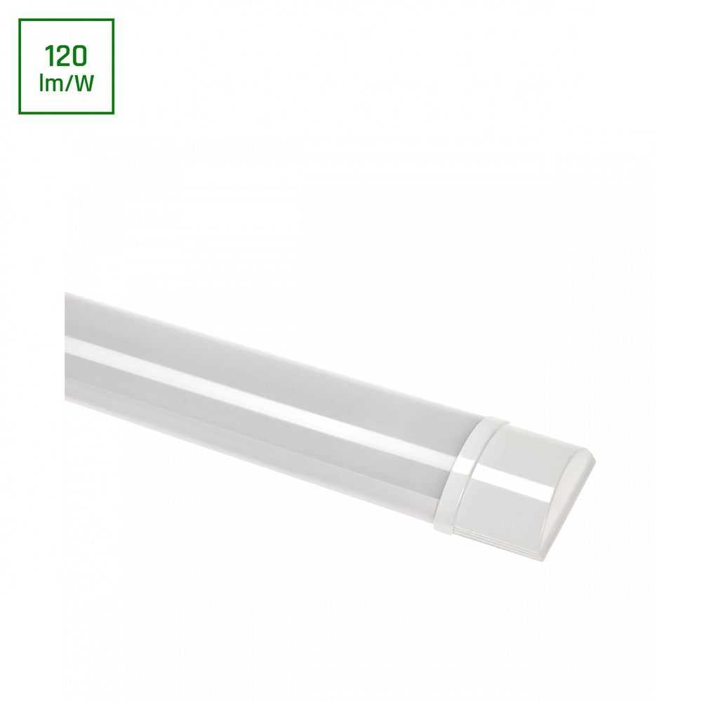 Viga Linear 900mm 20W LED Væglampe - Kold hvid, 230V, 120° spredning, IP20, 2000lm, RA80, hvid