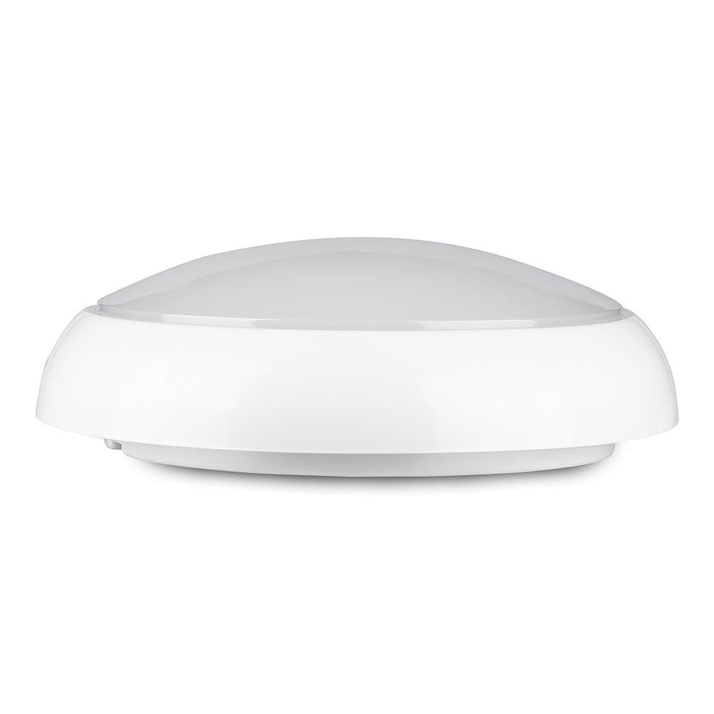V-Tac 15W LED loftslampe med mikrobølgesensor, skumringssensor og vågelys, IP65, inkl. lyskilde