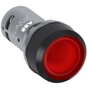 Kompakt lavt lampetryk rød, 24VAC/DC 1 bryde, CP1-11R-01