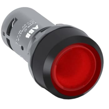 Kompakt lavt lampetryk rød, 24VAC/DC 1 bryde, CP1-11R-01