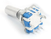 Rotary Encoder - 18 trin m. tryk, 6mm D-aksel