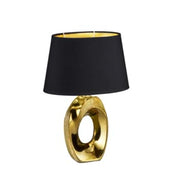 Taba Bordlampe 33Cm guld/sort