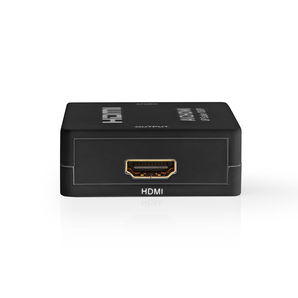 HDMI konverter - Analog AV til HDMI, Sort