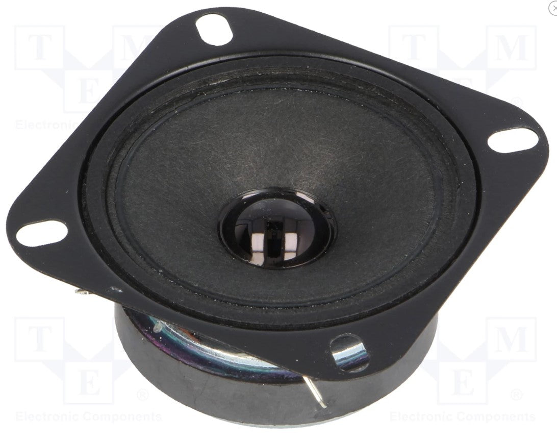 Full range højttaler - 60W 8ohm, 60x60x27mm