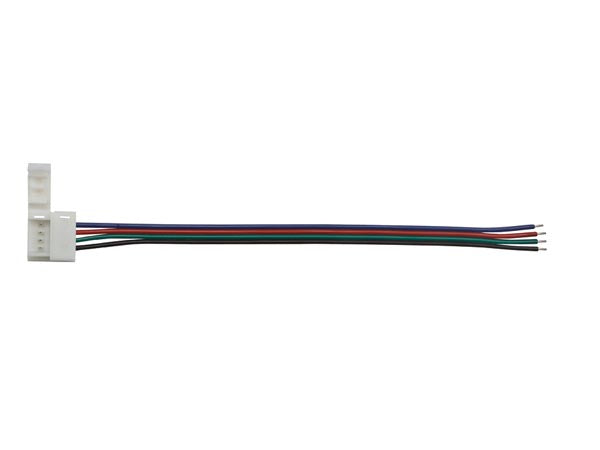 Klemme-konnektorkabel - Til RGB LED strips (PCB 10mm)