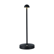 V-Tac Opladelig 3i1 Bordlampe - Sort, IP20, Touch Dæmpbar, Model Mini, 3W, 130lm