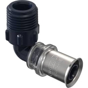 Wavin Tigris K5 overgangsvinkel 20x1/2" med nippel