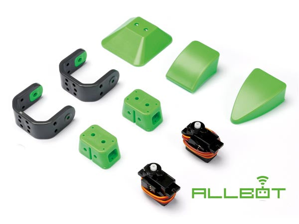 ALLBOT - Robotkit, 2-leds servo ben