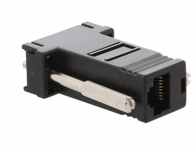 D-SUB adapter - 9pol D-SUB han til RJ45 hun