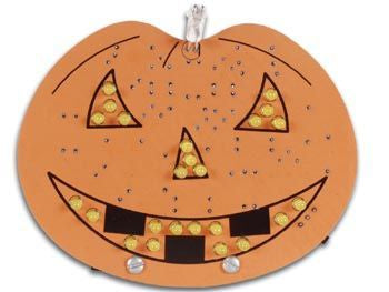 Halloween Græskar (loddekit)