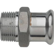 28 x 3/4" TURBO Inox overgangsnippel