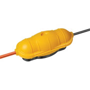 Safe-Box Elkappe stor gul IP44
