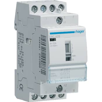 RELÆR 25A 4 SL. 230V 2M