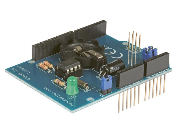 KA07 RTCC shield til ARDUINO UNO (byggesæt)