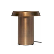 Hübsch keen bordlampe bruneret messing