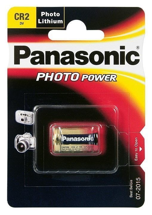 CR2 Lithium fotobatteri, 3V / 850mAh (1 stk.)