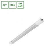 Spectrum Limea Select LED-armatur 600mm 18W - 3CCT, 230V, 120°, IP65, hvid - Industriel LED-belysning