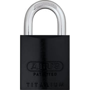 ABUS hængelås 83AL/45 S-DK, sort