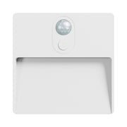 Lumina Pop lampe - 2-pak med RGBW+dim, PIR sensor, 500mAh batteri, USB-C opladning - hvid, 78x80x22