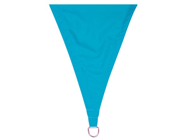 Kvadratisk solsejl - 5 x 5m, Himmelblå