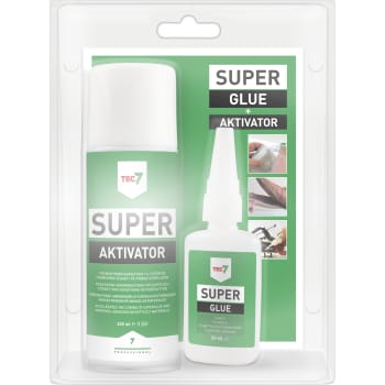 TEC7 superlimsystem, SUPER lim & aktivator, 50 + 200 ml