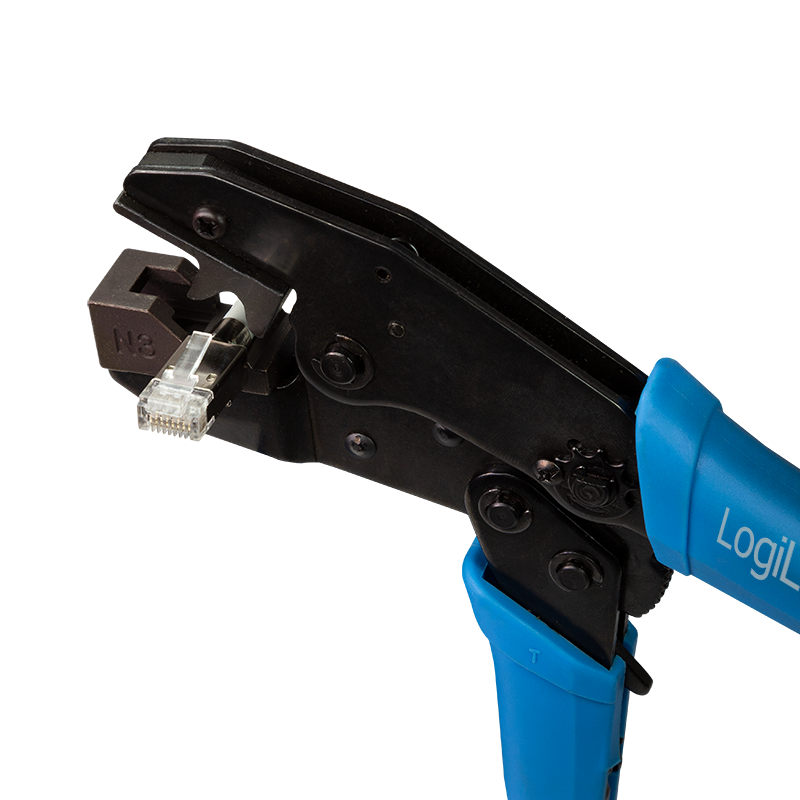 Krimptang til skærmede CAT6a / CAT7 RJ45 stik